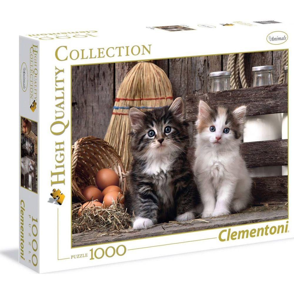 Clementoni  Clementoni puzzel Lovely Kittens - 1000 stukjes 