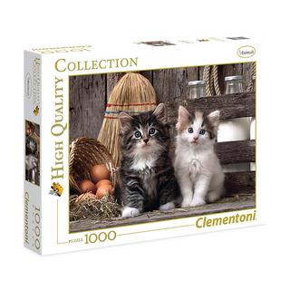 Clementoni  Clementoni puzzel Lovely Kittens - 1000 stukjes 