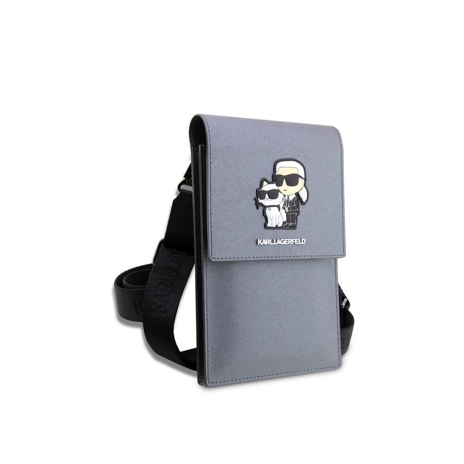 KARL LAGERFELD Tasche Saffiano Karl und Choupette  