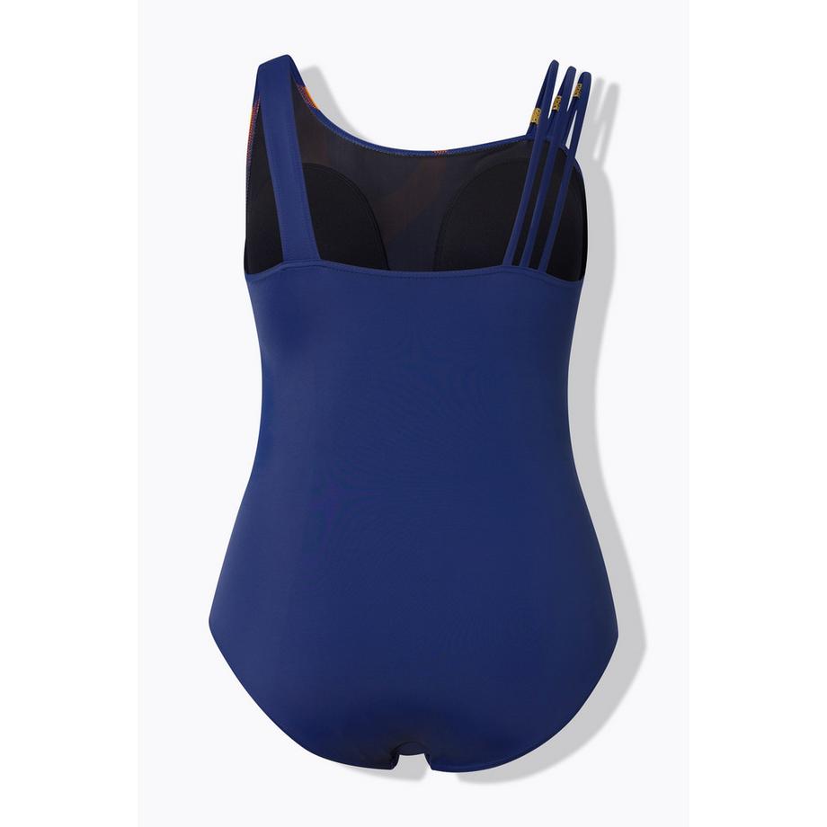 Ulla Popken Badeanzug Sonne Softcups Zierringe  