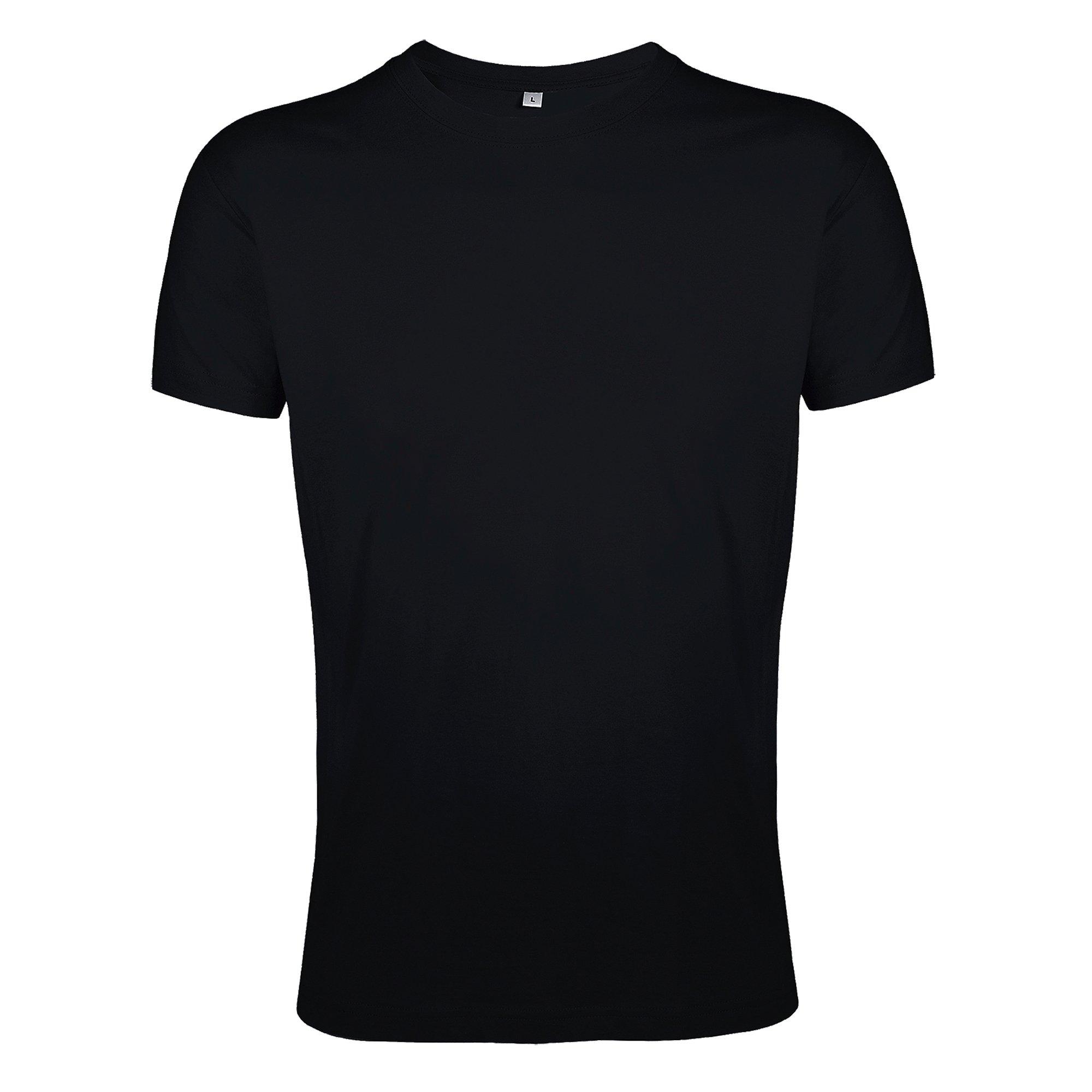 Image of Regent Slim Fit Tshirt, Kurzarm Herren Schwarz L