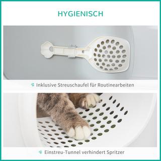 PawHut  Katzentoilette 