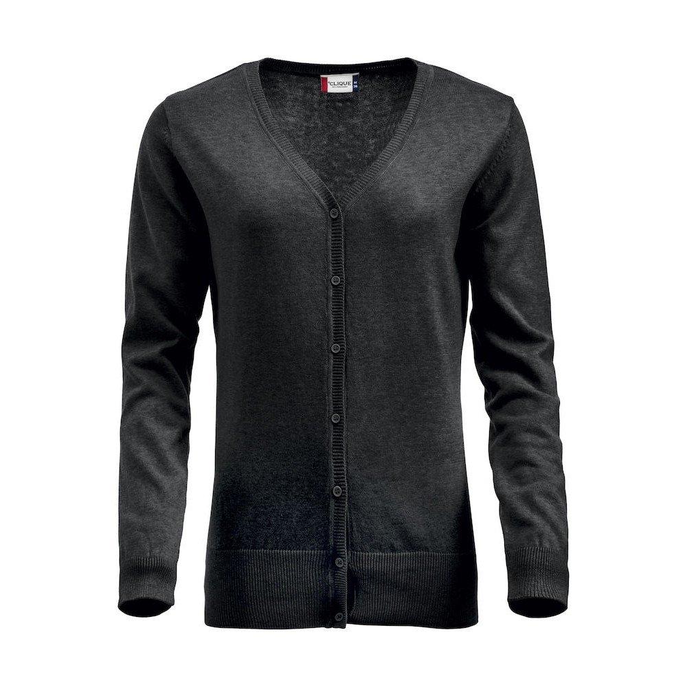 Image of Allison Strickjacke Unisex Schwarz L