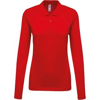 Kariban Damen Langarm Piqué Polo Shirt  