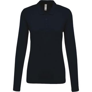 Kariban Damen Langarm Piqué Polo Shirt  