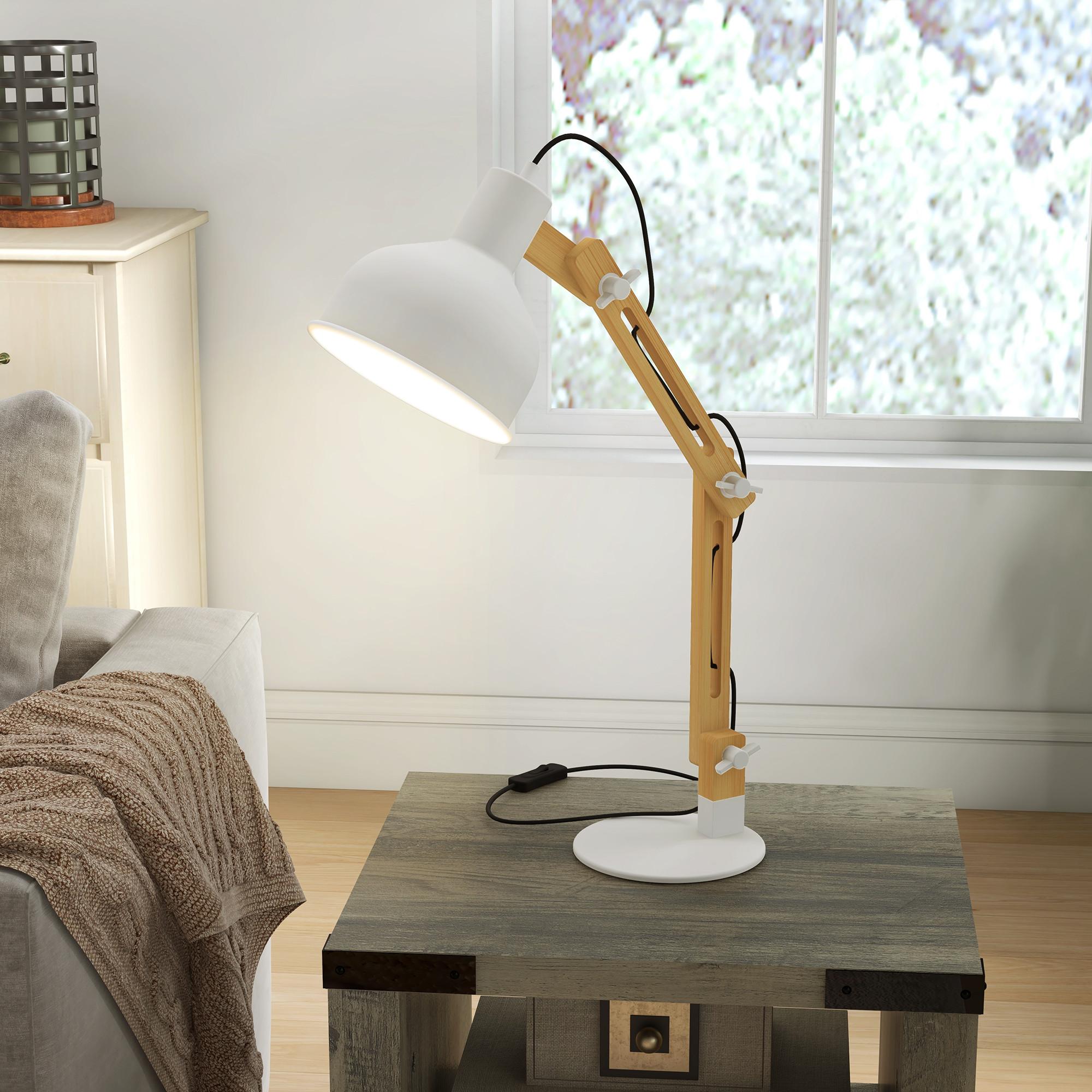 HOMCOM Lampe de bureau  