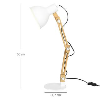 HOMCOM Lampe de bureau  