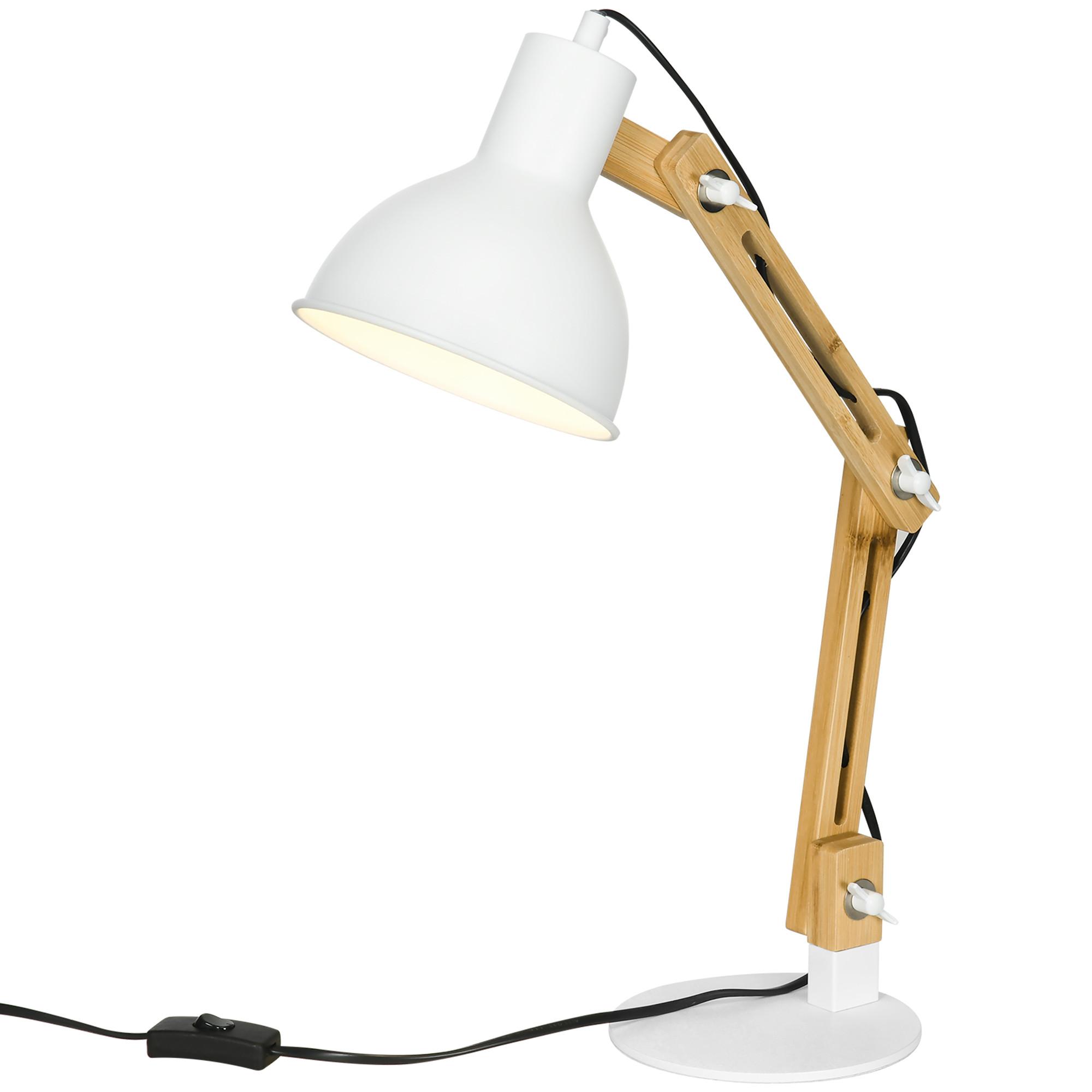 HOMCOM Lampe de bureau  