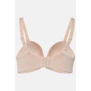 Ulla Popken  Reggiseno con ferretto, coppe morbide e coppa B-D# 