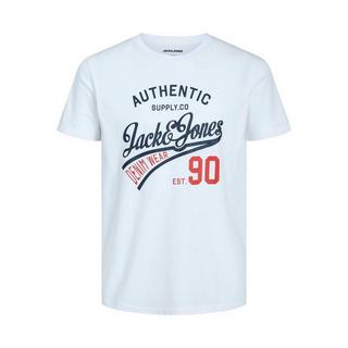 JACK & JONES  T-Shirt  Bequem sitzend-JJETHAN TEE CREW NECK 3PK 