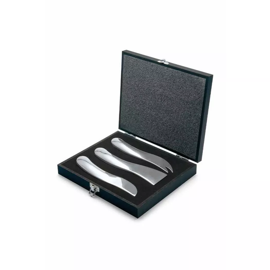 PHILIPPI Käsemesser "Wave 3-teilig, in Geschenkbox"