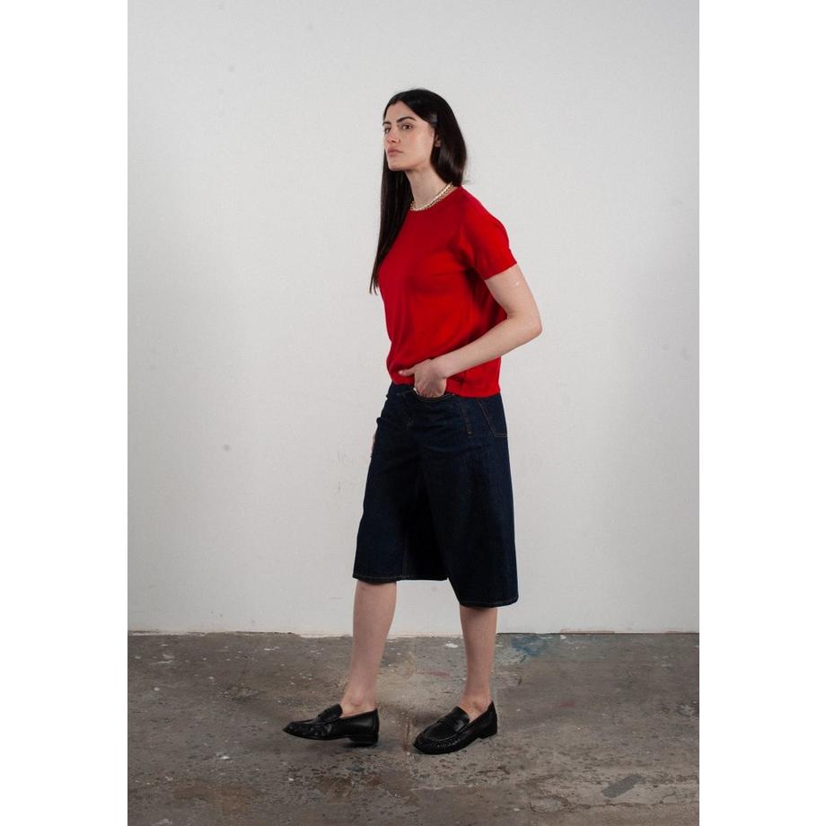 Studio Cashmere8 T-Shirt Bicolore Girocollo Maniche Corte  