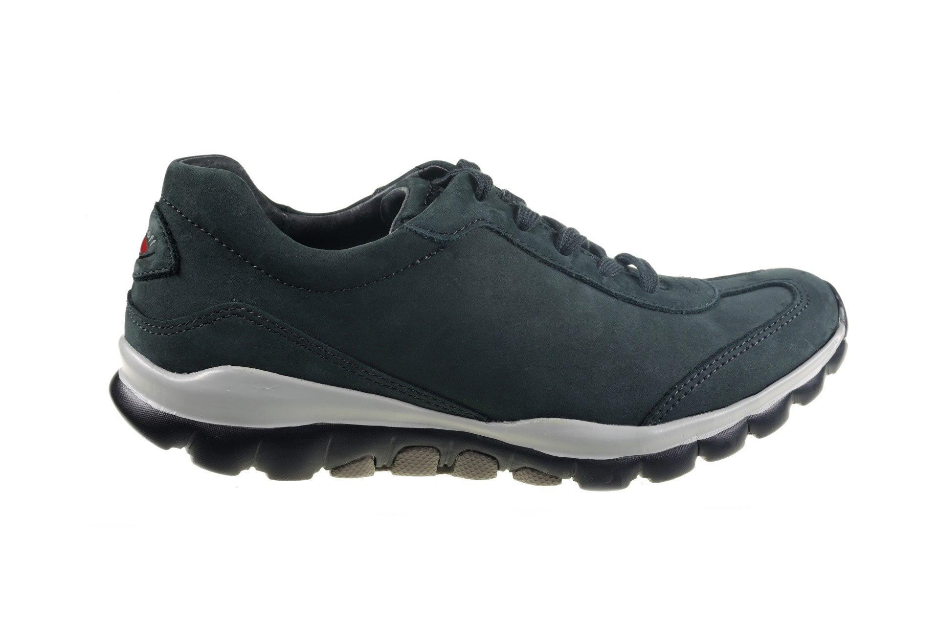 Image of Nubuk Wandersneaker Damen Grün 37.5