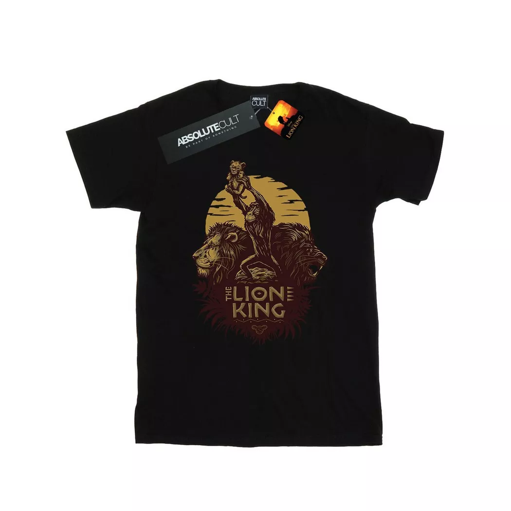 Disney - The Lion King TShirt, für Damen, Schwarz, Größe XL
