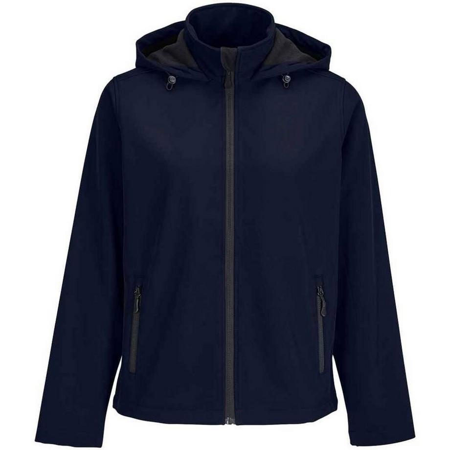 Race Softshelljacke mit Kapuze
