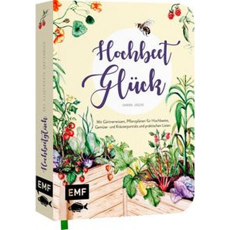 Hochbeet-Glück - Das illustrierte Gartenbuch Jägers, Sandra; Gronemeyer, Claudia (Illustrationen) Copertina rigida 