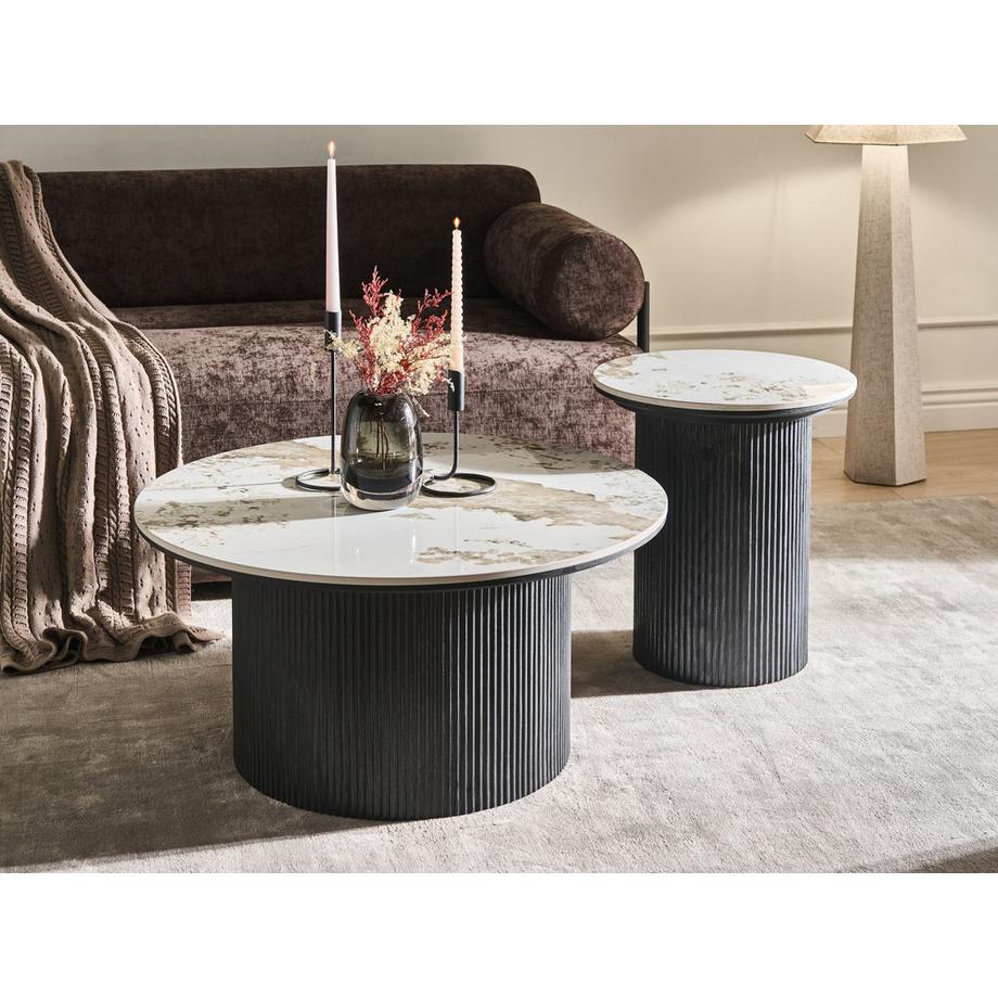Beliani Table basse en Céramique  DORA  