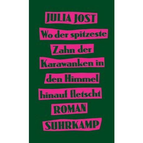 Wo der spitzeste Zahn der Karawanken in den Himmel hinauf fletscht Jost, Julia Copertina rigida 