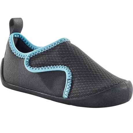 DOMYOS Chaussons enfant eco con us Basique Gris fonc acheter