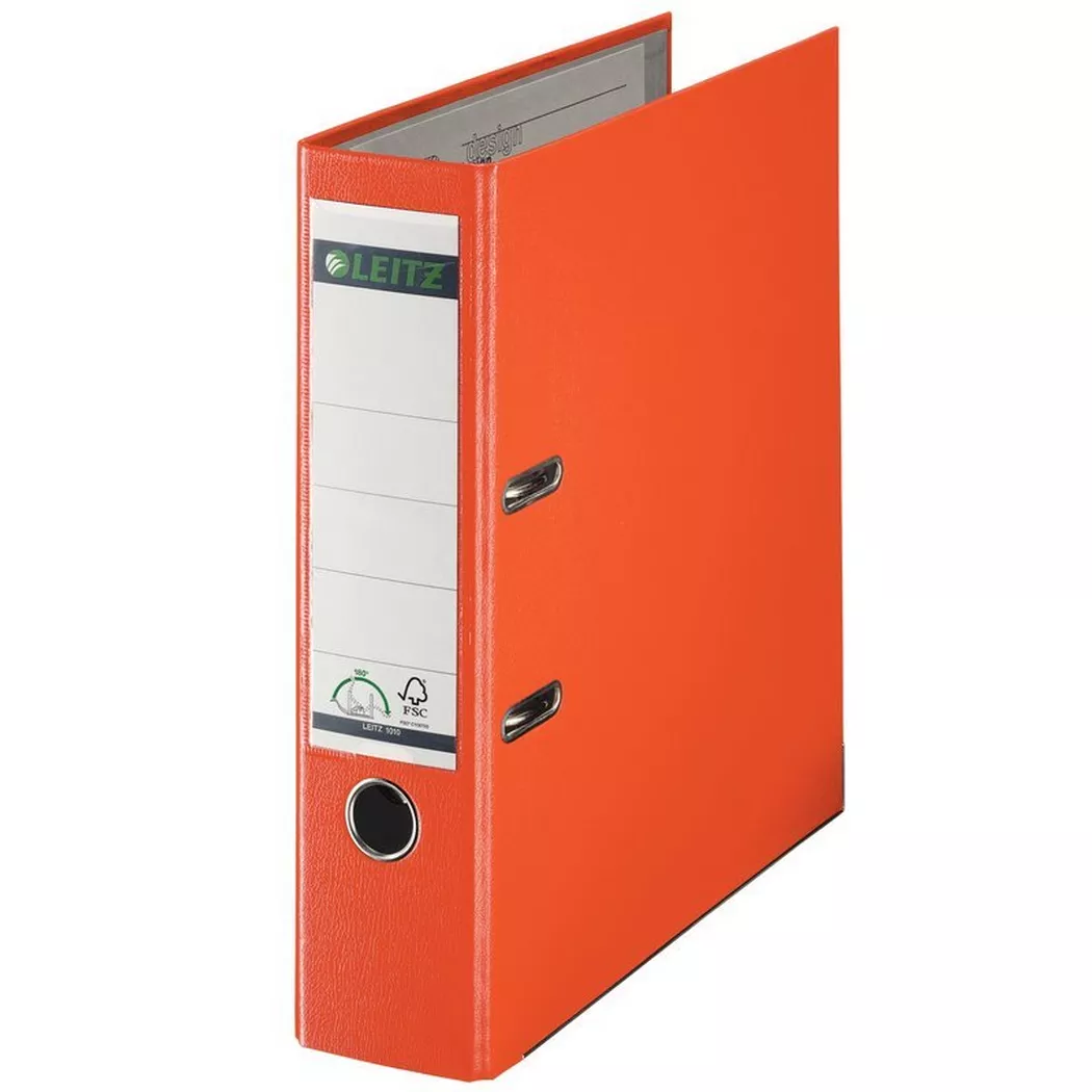 Leitz – Ordner 180° PP 8cm A4, 21cm, Orange