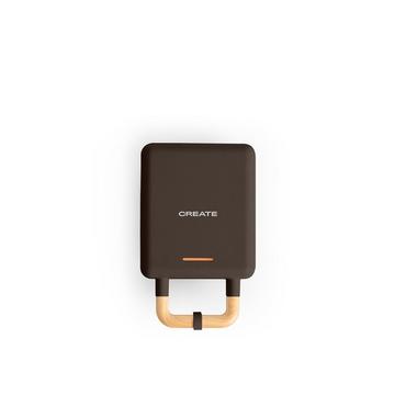 STONE 2 IN 1 COMPACT - Sandwich- und Waffeleisen mit austauschbaren Tellern