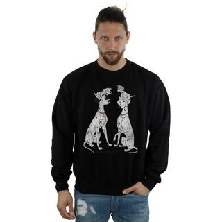 Disney  101 Dalmatians Pongo And Perdita Sweatshirt 