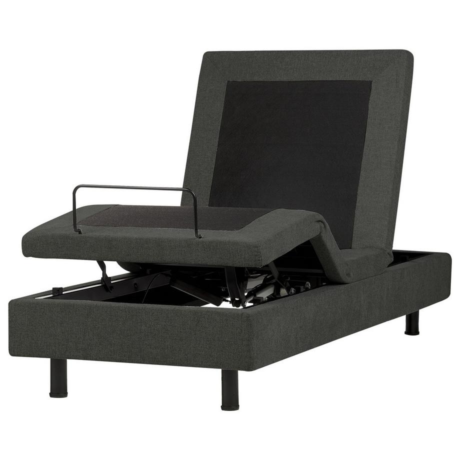 Beliani Letto regolabile senza testiera en Tessuto  CASTELLAN  