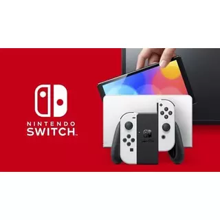 Nintendo  Switch Console OLED - bianco [NSW] (D/F/I) 
