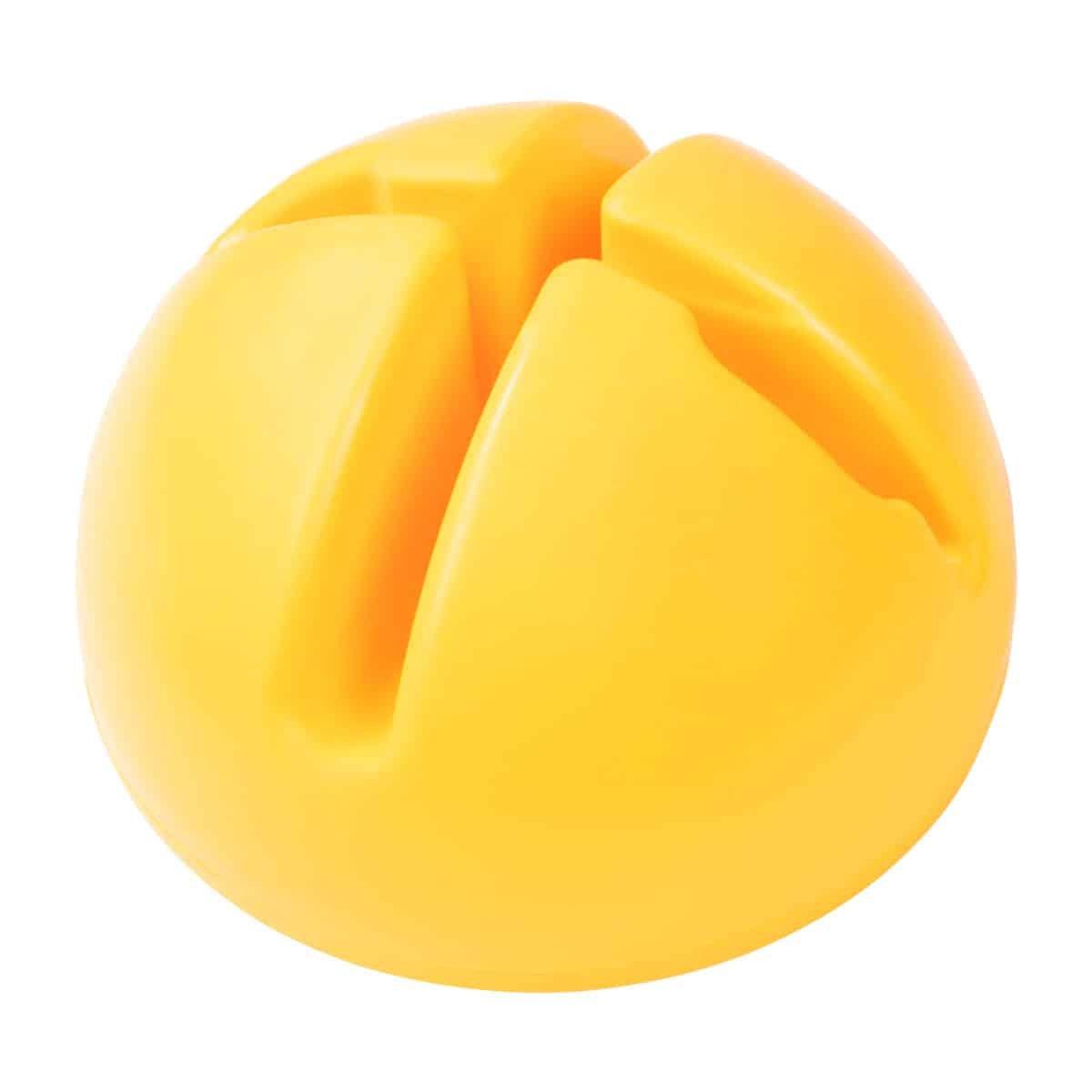 Image of Sockel Mit Ballast Und Aussparung Für Reifen Unisex Gelb ONE SIZE