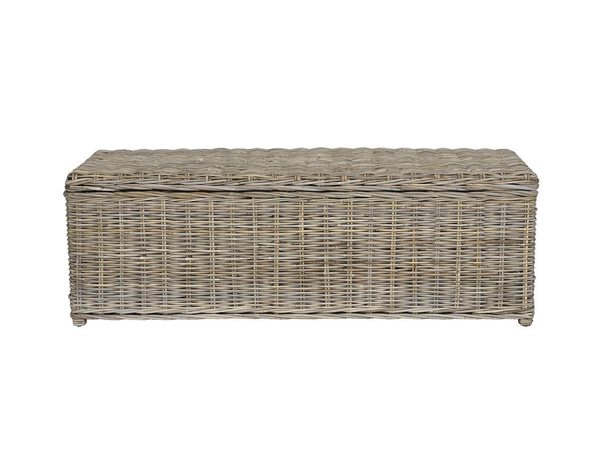 OZAIA Coffre de rangement en kubu GAO L1PH naturel  