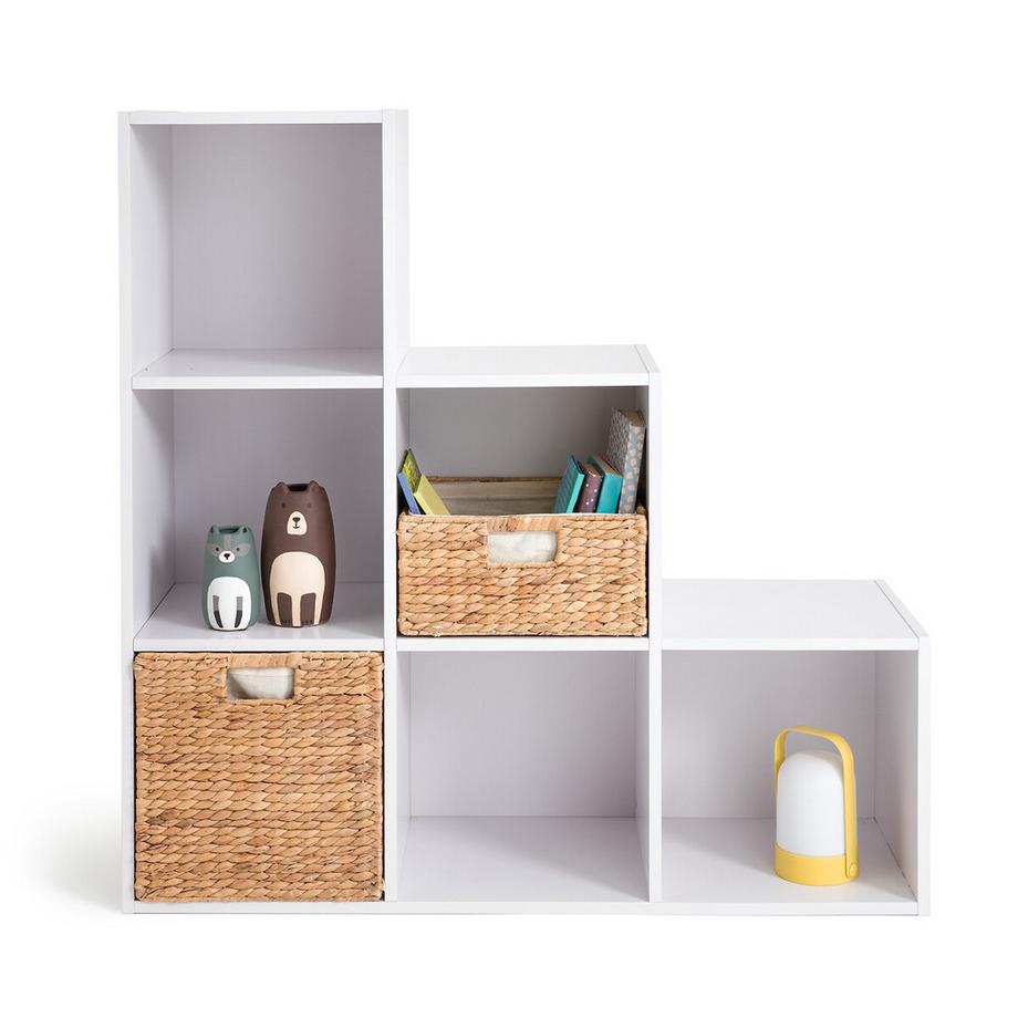 La Redoute Intérieurs Meuble de rangement 6 cases escalier  