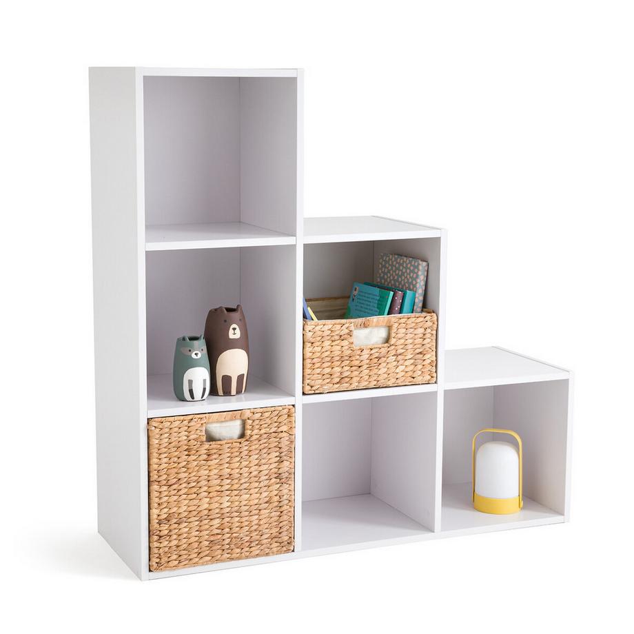 La Redoute Intérieurs Meuble de rangement 6 cases escalier  