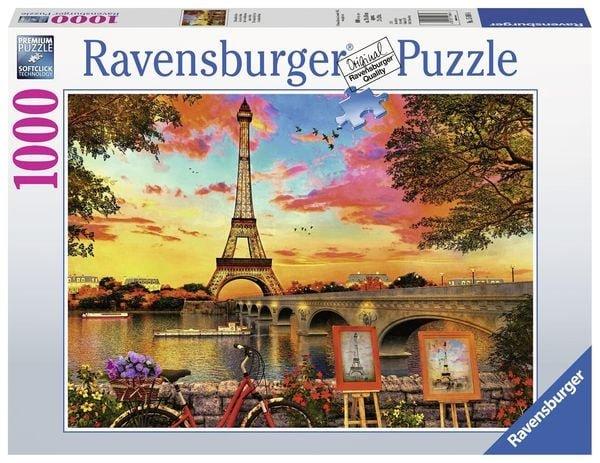 Image of Puzzle Abendstimmung in Paris 1000 Teile Multicolor