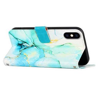 Cover-Discount  iPhone Xs / X - Custodia in pelle pink Marble 