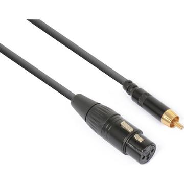 PD-Connex CX136 cavo audio 0,15 m XLR (3-pin) RCA Nero