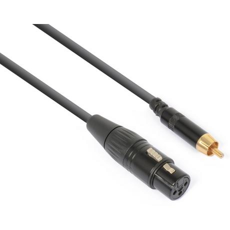 PD-Connex  PD-Connex CX136 câble audio 0,15 m XLR (3-pin) RCA Noir 