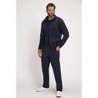 JP1880  Tenue de jogging, 2 pièces, Homewear, veste et pantalon marine foncé 