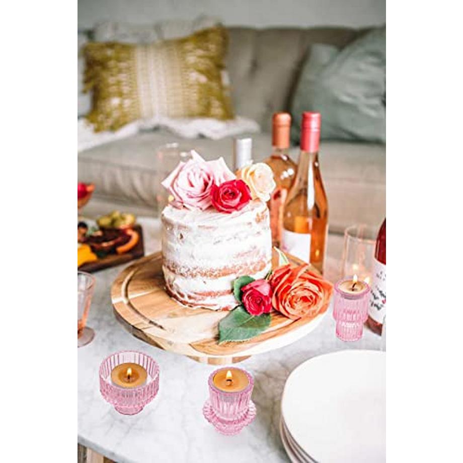 Alopini  Kerzenhalter Kegelkerzen für Abendessen, Hochzeit, Urlaub, Geburtstag, Heimdekoration, Weihnachten 