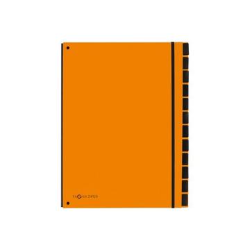 PAGNA Pultordner Trend A4 24129-09 orange 12 Fächer