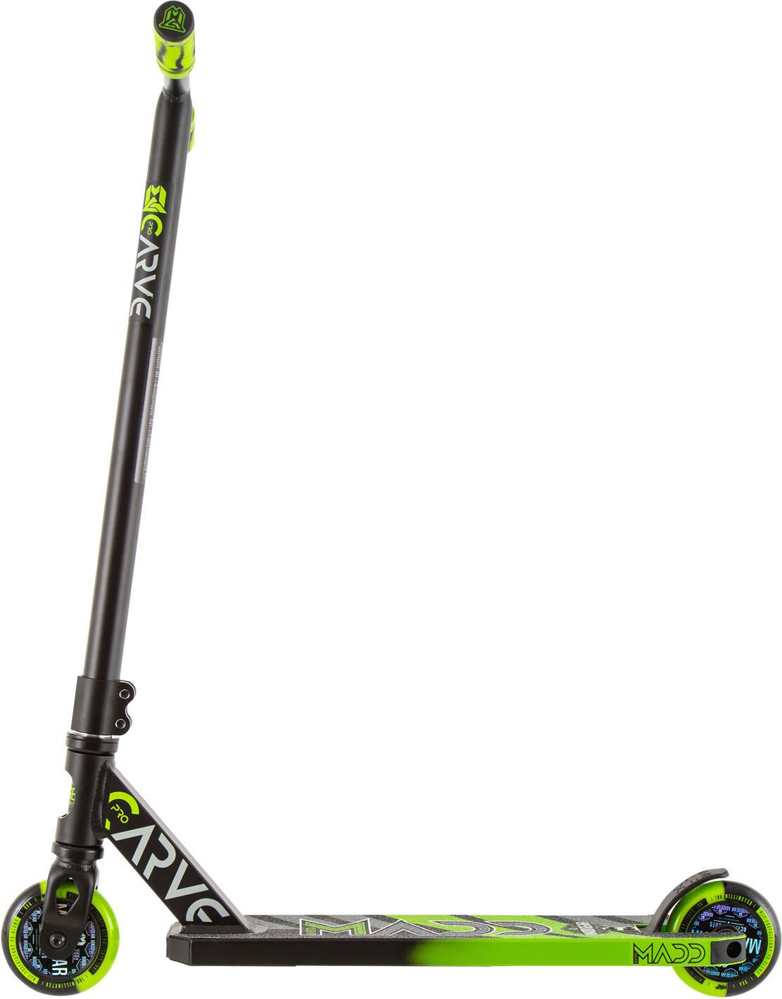 Madd Gear  Scooter Carve Pro X Schwarz/Grün 