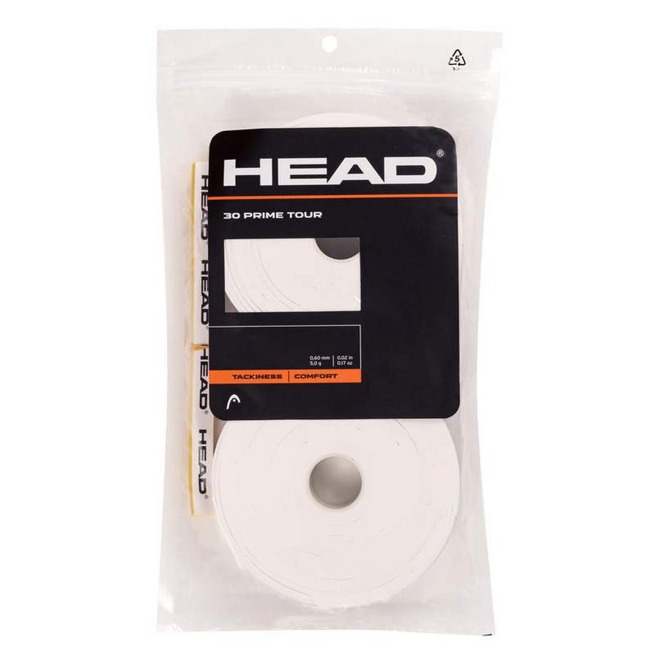 Head  Prime Tour Overgrip 30er Pack weiss 