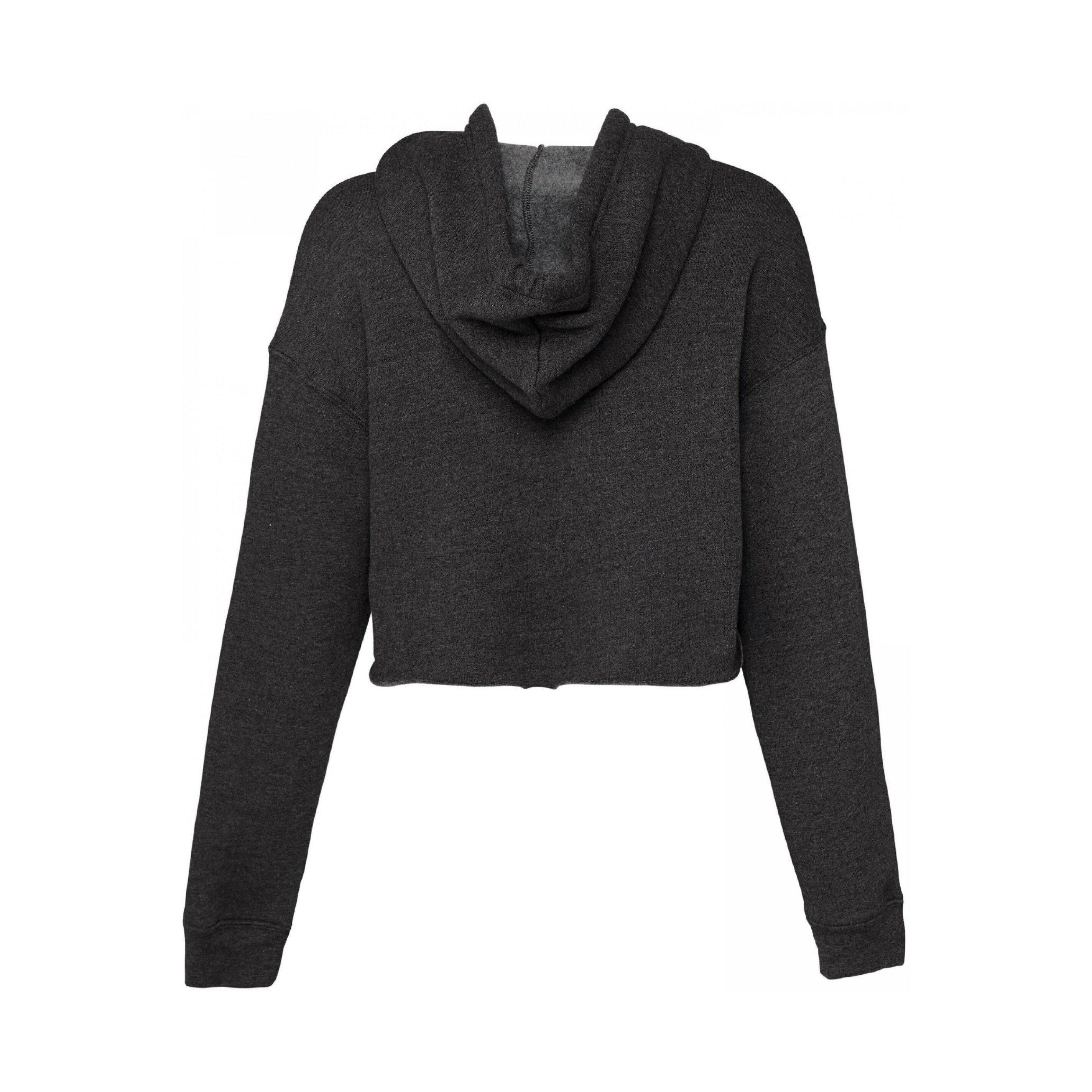 Bella + Canvas Sweatshirt Cropped à Capuche  