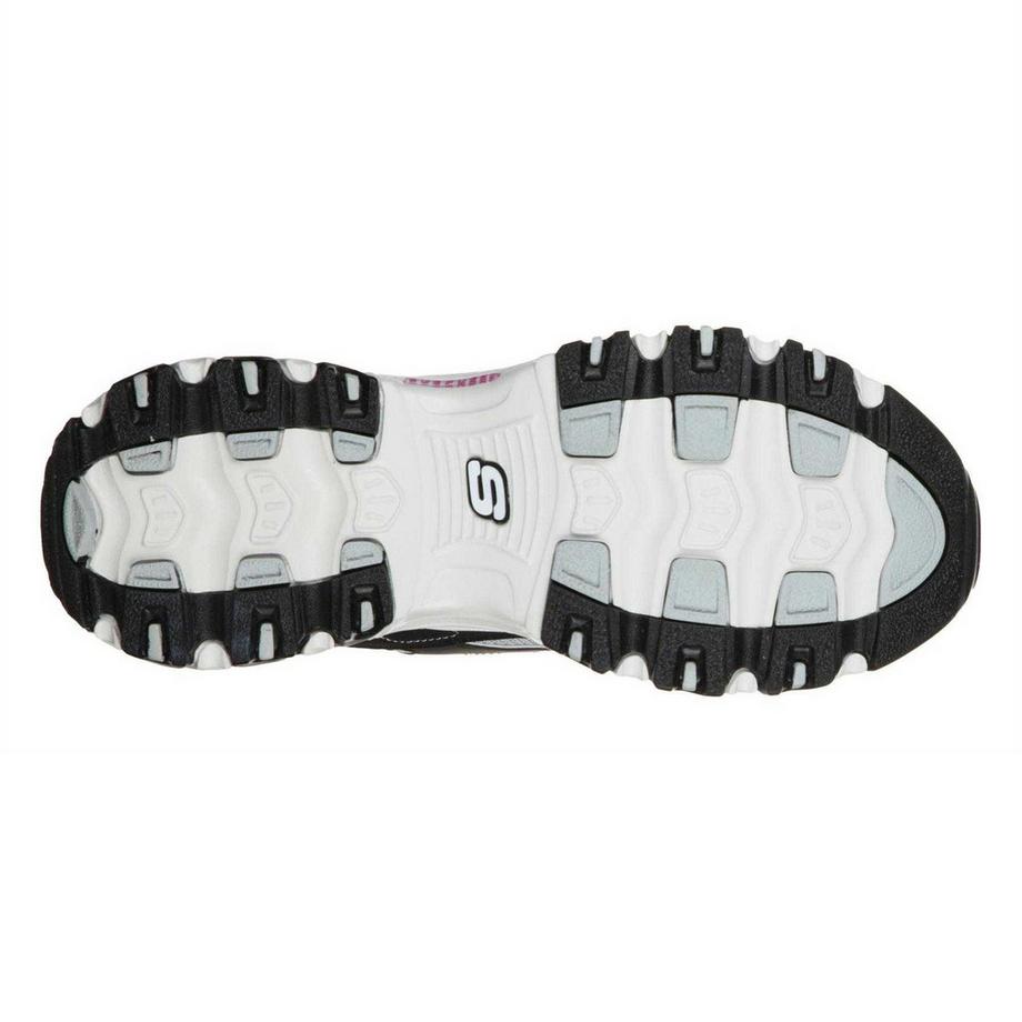 SKECHERS Baskets en Maille avec Coupe Basse et Fermeture à Lacets  