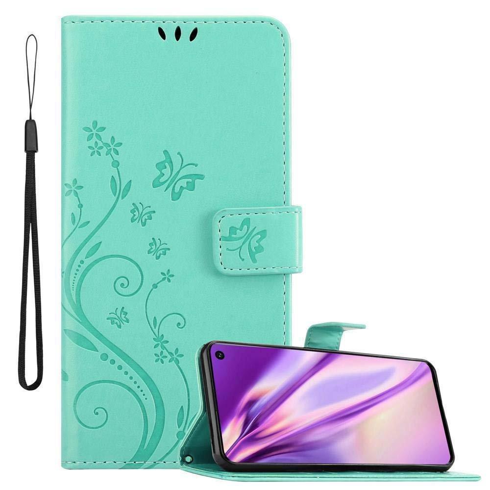 Cadorabo  Hülle für Samsung Galaxy S10 4G Blumen Design Magnetverschluss 