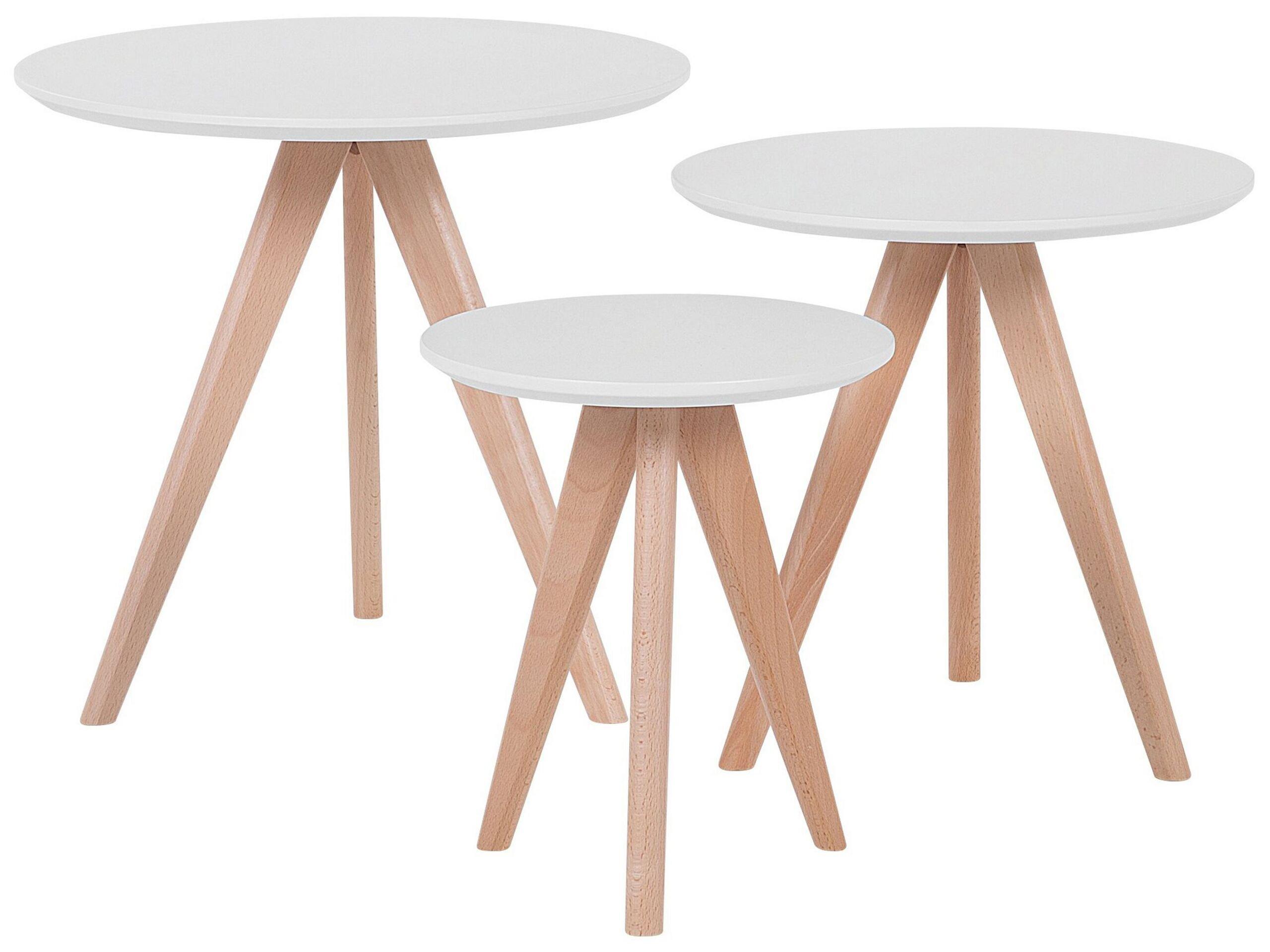 Beliani Tisch Set aus MDF-Platte Modern VEGAS  