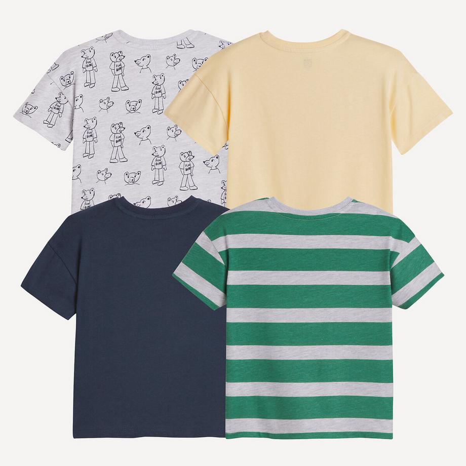 La Redoute Collections  Lot de 4 T-shirts 