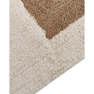 Beliani Tapis en Coton Boho NIKSAR  