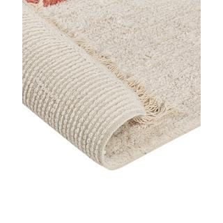 Beliani Tapis en Coton Boho NIKSAR  