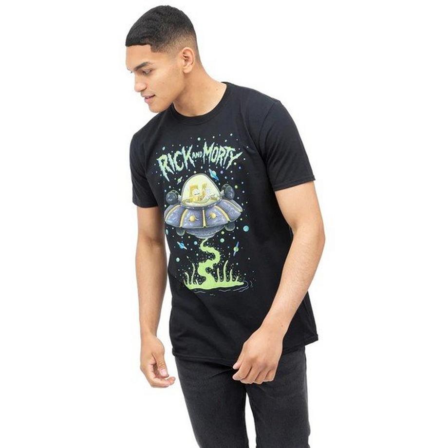 Rick And Morty Maglietta con Stampa Grafica  