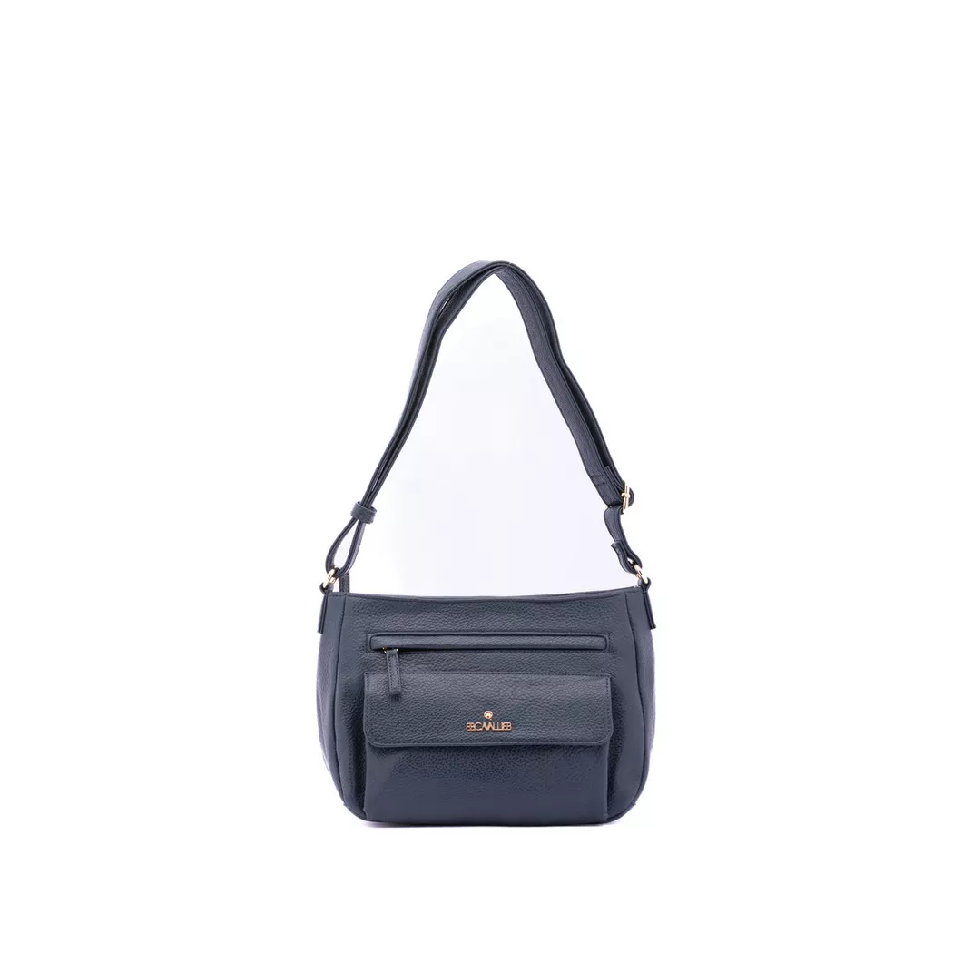 B Cavalli B - Umhängetasche, für Damen, Blau, Größe Onesize